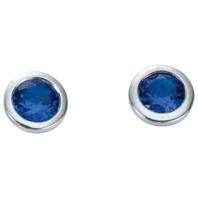 Produktbild von Miamar 01.1097B Damen Ohrstecker Silber Zirkonia blau
