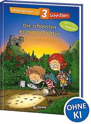 Immagine prodotto di Lesenlernen in 3 Schritten - Die schönsten Krimigeschichten