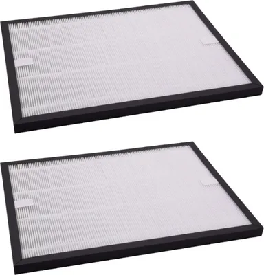 Produktbild von 2x Trade-Shop Ersatzfilter Kombi-Filter (HEPA-Filter + Aktivkohlefilter) kompatibel mit DeLonghi AC 75 Luftreiniger ersetzt 5513710001