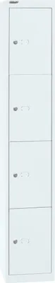 Produktbild von Bisley Garderobenschrank Office - Farbe: Verkehrsweiß