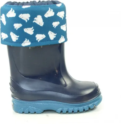 Produktbild von Romika 05010 Eisbär Kinder Gummistiefel Warmfutter, Größe:33, Farbe:Blau