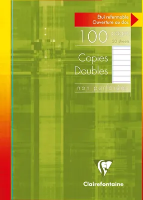 Produktbild von Clairefontaine 10x Packung mit 50 Blatt Kanzleibogen DIN A4 Lineatur 5756C