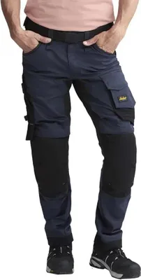 Produktbild von Snickers Workwear Allroundwork Elastic Arbeitshose Grau 046 Herren Grau 046