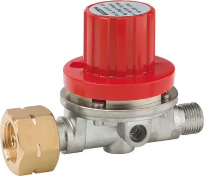 Produktbild von GOK Gasregler 4kg/h 0,35-1,4bar Komb.A x G1/4LH-KN 11-Stufen-Verstellung