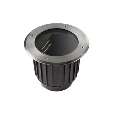 Produktbild von LEDS C4 Gea Bodenleuchte - 18,5 W, Neutralweiß, 711 lm, IP65-IP67, Acero