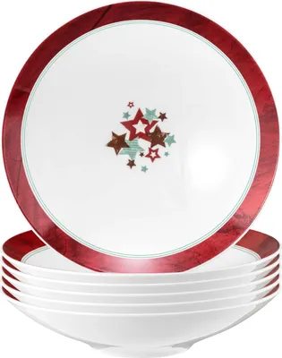 Produktbild von Seltmann Weiden Life Christmas Pasta- / Suppenteller ø 23,3 cm 6er Set