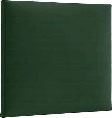 Image de Panneau rembourré carré Komvortowy 30 x 30 cm vert Smart Velvet