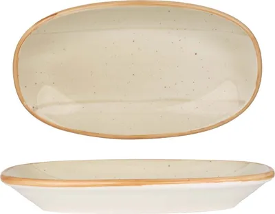 Obrázek produktu pro Servírovací mísa Bonna - Aura Terrain - porcelán - 19x11 cm