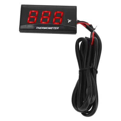 Productafbeelding van Temperatuurmeter voor motorfiets, watertemperatuurmeter voor motorfiets, temperatuurmeter, watertemperatuurmeter, temperatuurmeter voor motorfiets, accessoires voor motorfietsaanpassingen