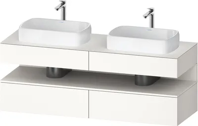 Produktbild von DURAVIT QA4779084840010 QTG KWTU WH Ek. 1600x550x600 Wß Smt H