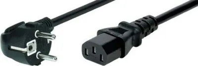 Produktbild von Dexlan 580420, 3 m, Männlich/Weiblich, Schwarz