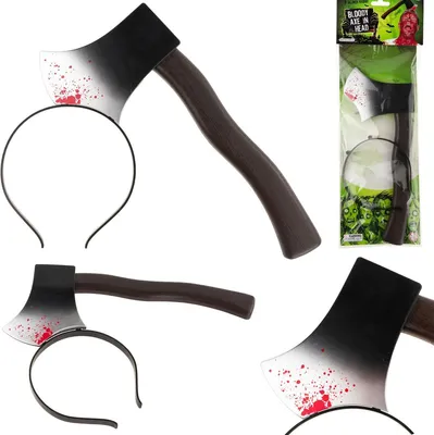 Obrázok produktu pre Tg66292 Opaska Krvavá Sekera Halloweenský Kostým