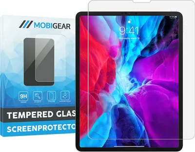 Produktbild von Mobigear iPad Pro 12.9 Zoll (2022) Panzerglas Gehärtetes Glas Displayschutz - Hüllenfreundlich