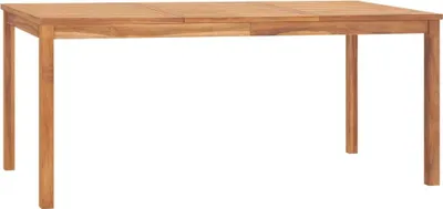 Obrázek produktu pro Zahradní jídelní stůl 180 x 90 x 77 cm masivní teakové dřevo
