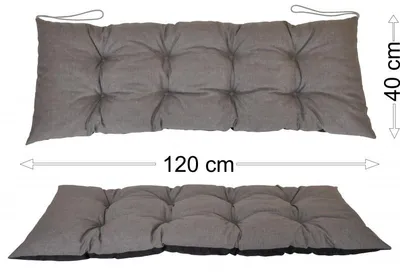 Obrázek produktu pro Podsedák 120x40 šedý melír