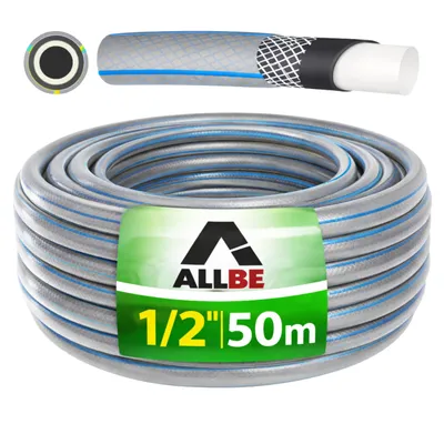 Produktbild von Gartenschlauch 4 lagig 1/2" Zoll 50m Schlauch Wasserschlauch