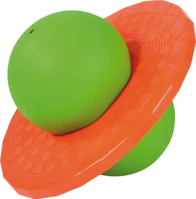 Image de EDUPLAY 170387 Balle rebondissante planétaire, disque : Ø 45 cm, vert/orange