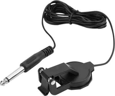 Obrázok produktu pre 3 m 6,35 mm audio konektor klip na mikrofón piezo snímač pre akustickú gitaru