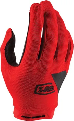 Imagen del producto de Guantes para bicicleta Ridecamp, 100% originales. Color: Rojo, Talla: 2XL