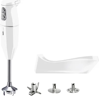 Obrázek produktu pro Bamix Cordless PLUS, Ponorný mixér, 200 W, Nerezová ocel, Bílá