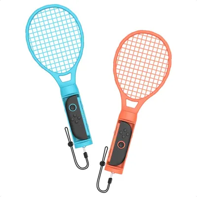Produktbild von imoshion Tennisschläger Nintendo Switch 2 – 2er Set – Blau/Rosa
