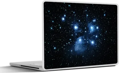 Produktbild von MuchoWow® Laptop Aufkleber Sticker Cover Universum - Planeten - Sterne - Jungen - Mädchen - Kinder 31x22.5 cm - Laptop-Deko