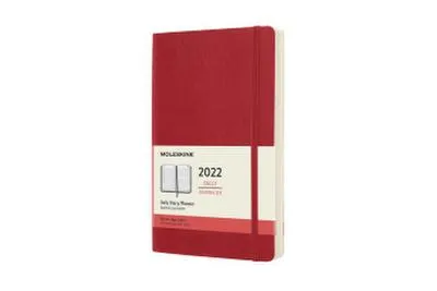 Obrázek produktu pro Moleskine Classic, osobní deník, červený, 12 měsíců, jednobarevný, slonovinová, 130 x 210 mm