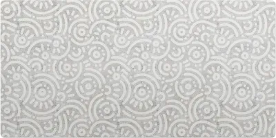 Produktbild von Geometrisches Retro-Muster– Schreibtischunterlage – Schreibtisch Tischunterlage – 100x50 cm – Unterlage Groß Schreibtischmatte