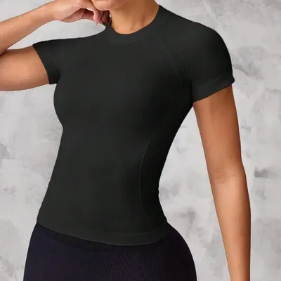 Productafbeelding van Dames sporttop met korte mouwen