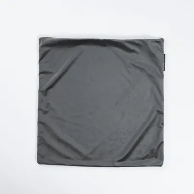 Zdjęcie produktu dla HOME DELUXE aksamitna poszewka na poduszkę COUSHY z wypełnieniem - antracyt I poszewka na poduszkę poszewka na poduszkę