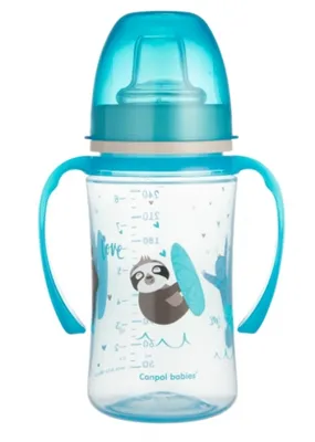 Immagine prodotto di Tazza EasyStart non dosabile per bambini Canpol - Panda - blu