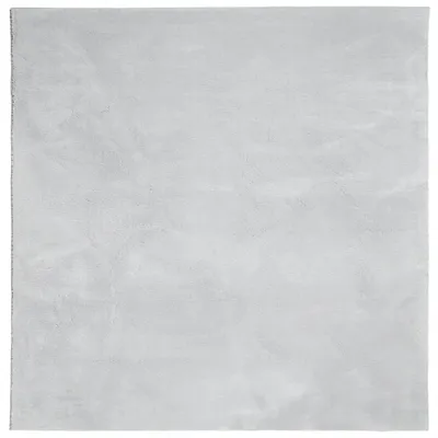 Immagine prodotto di vidaXL Tappeto HUARTE a pelo corto morbido e lavabile grigio 120x120 cm