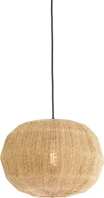 Obrázek produktu pro Light & Living - závěsné svítidlo - Junna - přírodní - textilie - Ø 40cm - E27 - 2996083