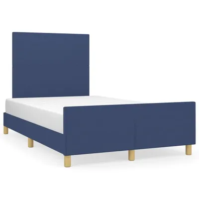 Immagine prodotto di vidaXL Struttura letto senza materasso blu 120x200 cm in tessuto