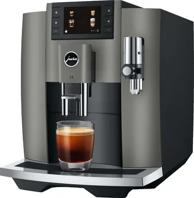 Produktbild von Jura E8 Kaffee-Vollautomat (EC) Dark Inox (15583)