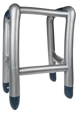 Produktbild von Aufblasbare Gehhilfe Gehbock Geschenk Senioren Rentner Party Geburtstag Rollator
