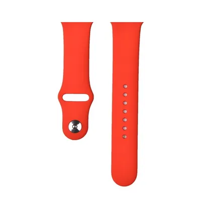 Immagine prodotto di Devia, braccialetto sportivo per Apple Watch 42/44/45/49 mm in silicone, rosso