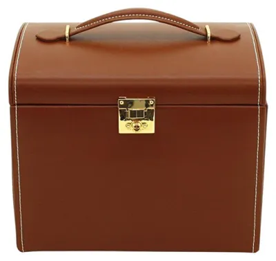 Produktbild von Friedrich Lederwaren Schmucktruhe Cordoba Leder braun, 26391-3