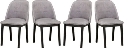 Produktbild von Esszimmerstuhl - Set  4x MONTI 1 schwarz, zetta 302