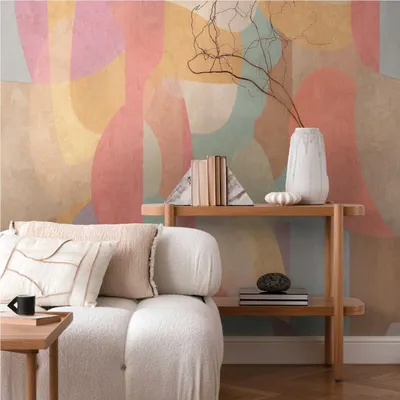 Produktbild von A.S. Creation Fototapete 8.80 x 0.53 m Livingwalls Abstrakte Tapete Bunt 791455 Grafik CosmoLiving by Cosmopolitan
