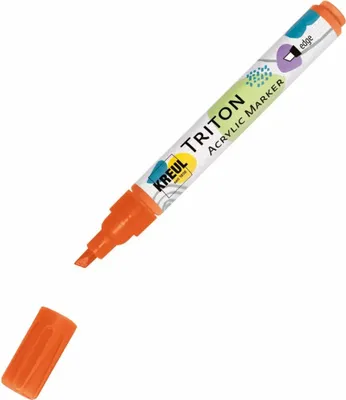 Produktbild von KREUL 17802, 1 Stück(e), Orange, Meißel, Orange, Genuine Orange, Rund