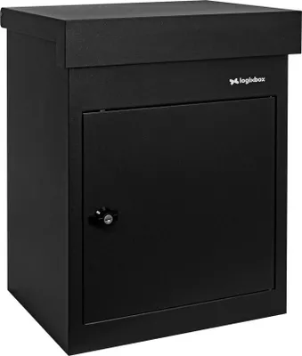 Produktbild von LOGIXBOX Wandmontierter Paketboxen - Modernes Design - Multibox-S Schwarz