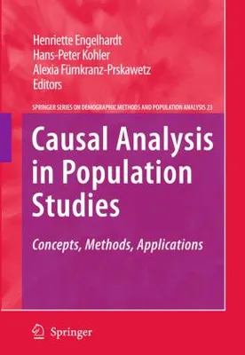 Immagine prodotto di Causal Analysis in Population Studies