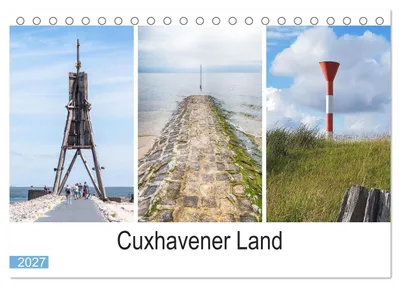 Produktbild von Cuxhavener Land (Tischkalender 2027 DIN A5 quer), CALVENDO Monatskalender
