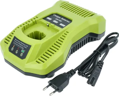 Produktbild von vhbw Ladegerät kompatibel mit Ryobi CTH1202, CTH1202K, CTH1202K2, CTH1442K2, CTH1802, CTH1802K, CTH1442 Werkzeug Ni-Cd, NiMH, Li-Ion-Akkus, 18 V