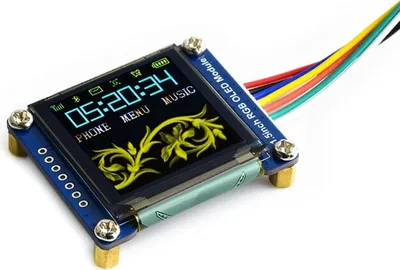 Produktbild von Waveshare 1.5inch RGB OLED Display Module 128×128 SPI 65K RGB Colors