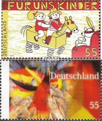 Produktbild von Briefmarken BRD (BR.Deutschland) 2009 Mi 2756,2760 (kompl.Ausg.) gestempelt Für uns Kinder