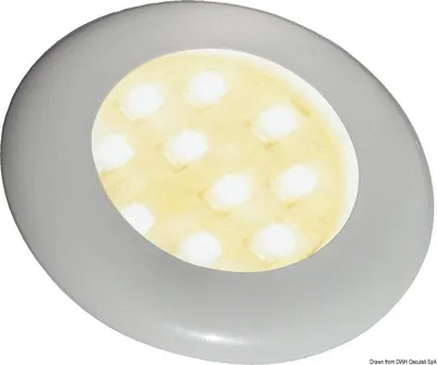 Immagine prodotto di Osculati BATSYSTEM Nova lampada LED da incasso a soffitto | Osculati 13.877.60
