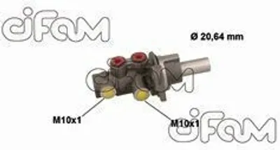 Produktbild von CIFAM 202-886 Bremszylinder Hauptbremszylinder für FORD Fiesta Mk6 Schrägheck (JA8, JR8) Fiesta Mk6 Kastenwagen Fiesta Mk6 Limousine