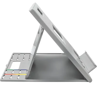 Produktbild von Kensington SmartFit Easy Riser Go - Höhenverstellbarer, ergonomischer Laptopständer für Laptops bis zu 17", Grau, 20 mm, 240 mm, 330 mm, 670 g, 240 mm